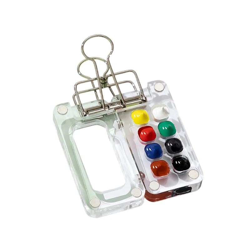 Travel Watercolour Paint Palette Set Mini Pocket Artist Watercolor Paint Palette Travel Sets For Painters Artists Students