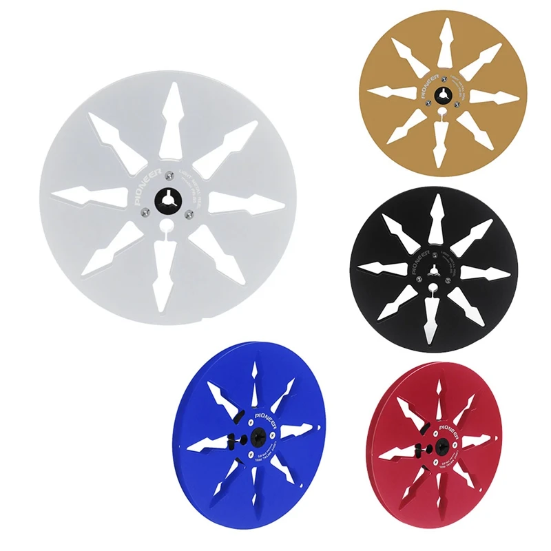 AA75-7 Inch 8 Hole Opener Empty Reel Aluminum Recording Tape Metal Reel Tape Recorders For Pioneer Analog Audio Recorder