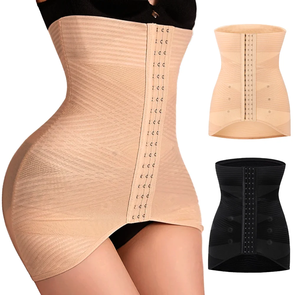 

Women Slimming Waist Trainer Belt Shapewear Tummy Control Belly Cincher Body Shaper Compression Girdles Fajas Belly Band Shaping