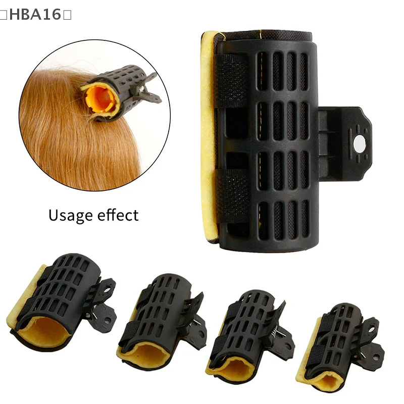 1pcs Perm Rod Clips With Sponge Heat-resistant Digital Perm Bar Clamps Hairdressing Wave Hair Maker DIY Styling Tools