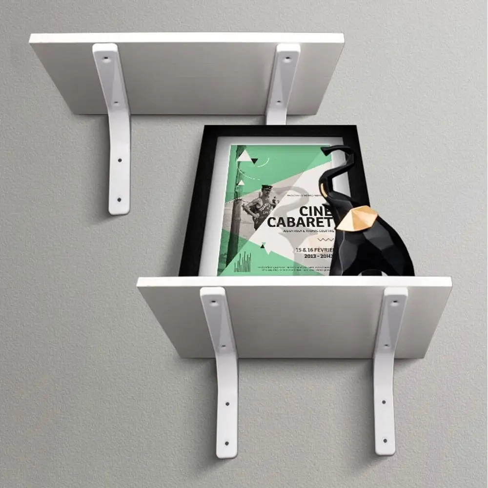 Steel Triangle Angle Bracket Heavy Support Adjustable Wall Mounted Bench Table Shelf Support Bracket Furniture Hardware