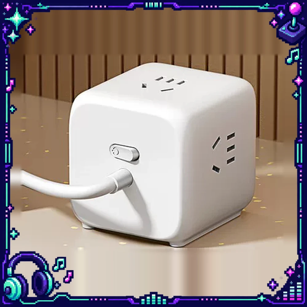 UGREEN 40860 GaN Power Strip 65W 2 USB-C 2 USB-A 3 AC Outlets 1.8m Cord PPS PD Fast Charging with Switch for Laptop Phone Tablet