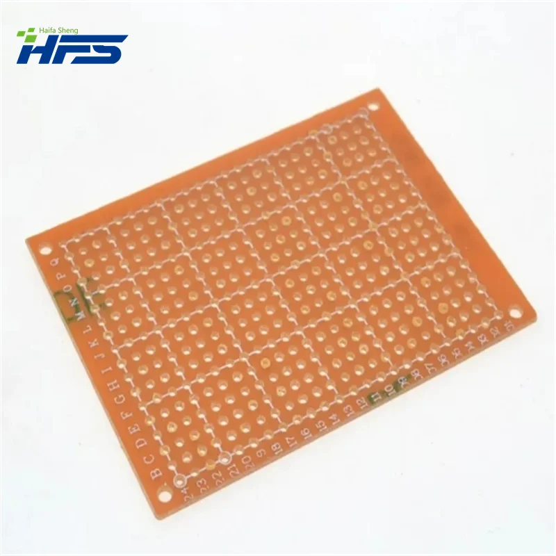 10Pcs 5*7 PCB 5x7 PCB 5cm 7cm DIY Prototype Paper PCB Universal Board yellow