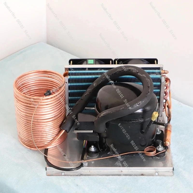 QD30W Mini Water Chiller Compressor Refrigeration Circulating Cooling System 220V DIY for Laser Engraver Lab