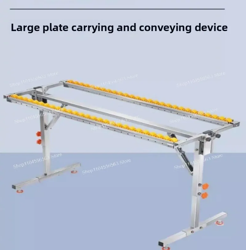 Double Row Woodworking Saw Table Shelf Open Board Artifact Saw Table Slide Rail Fluent Strip Support Frame