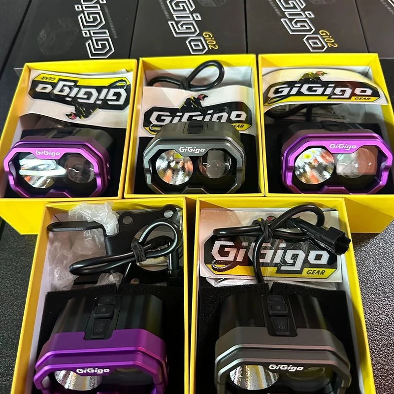 Durable Waterproof High-Performance Gigigo GI02 Headlight LED Powerful Illumination Perfect for Off-Road Vehicles