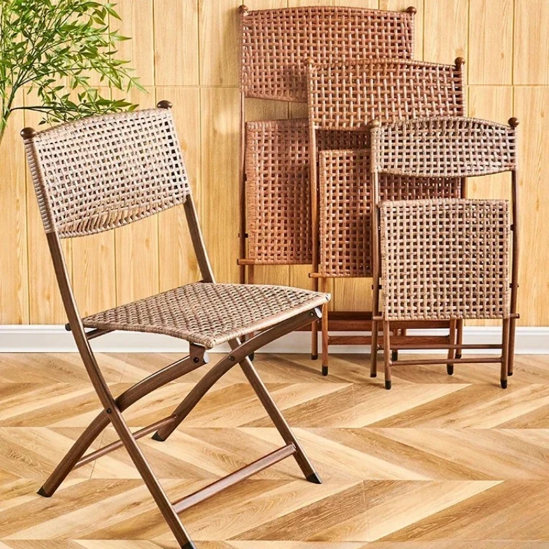 

Synthetic Fold Bedroom Unique Dining Chairs Outdoor Kitchen Bar Stools Living Room Chairs Low Sillas Para Comedor Furniture