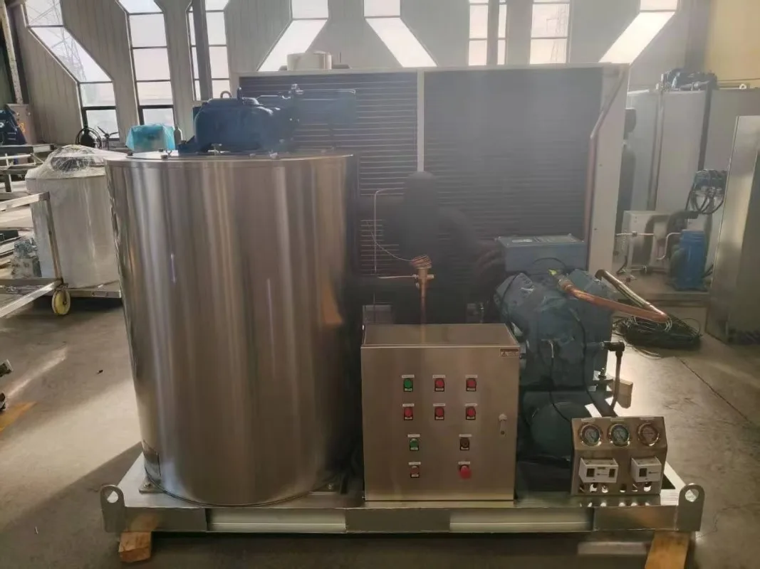 Industrial Energy Saving Automatic Ice Maker for Flake Tube Cube Ice Business High Efficiency Custom