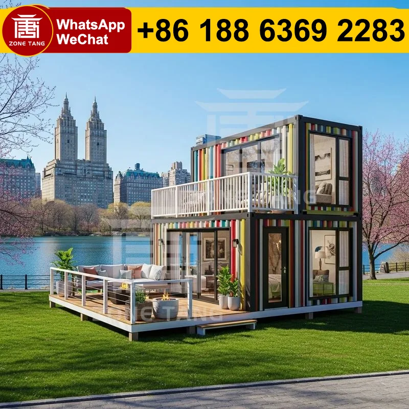 

Space Saving Design Prefab Flat Pack Home Prefabricated Container Buildings Container House ISO CE Certificate Vacation Retreat