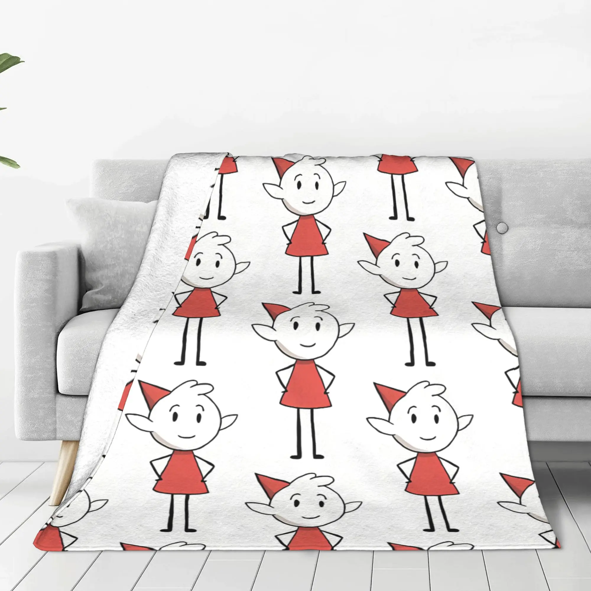1PC Magical Forest Hildaa Home Room Decorations Winter Blankets For Adults Bedding Home Interior Sofa Knee