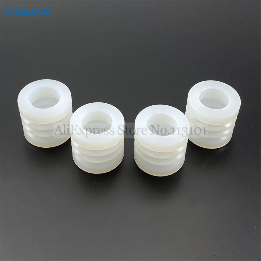 4 في 1 حلقات الأكمام المموجة تركيبات آلات الآيس كريم BQ قطع الغيار استبدال القطر الخارجي 4 سنتيمتر