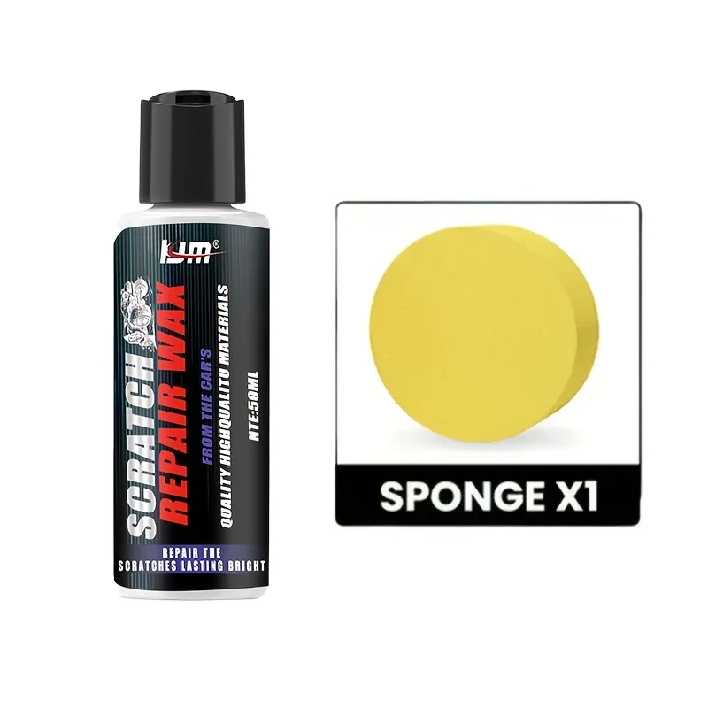 KJM automotive scratch repair protection and rotary removal polishing agent, automotive wax paint polishing repair formula