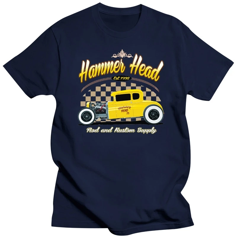 Hot Rod T Shirt American Graffiti Retro Rat Rod Whitewalls Big Tall 2 side