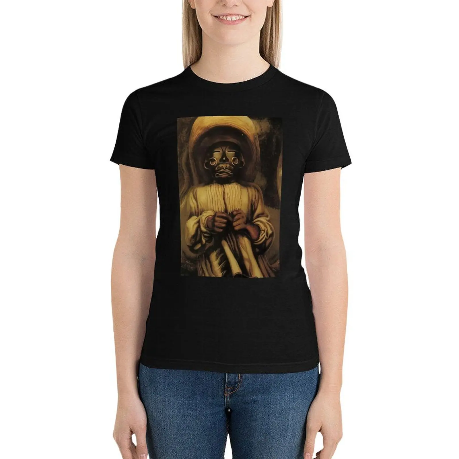 

Футболка с этническим принтом 1939, футболка Давида альфару сикейроса, летняя одежда, аниме одежда для женщин