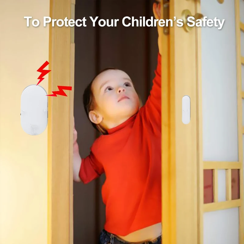 شقة مصنع مصنع ضد السرقة إنذار أمن المنزل أفضل بائع نظام استشعار إنذار الباب والنافذة مع جهاز التحكم عن بعد #4