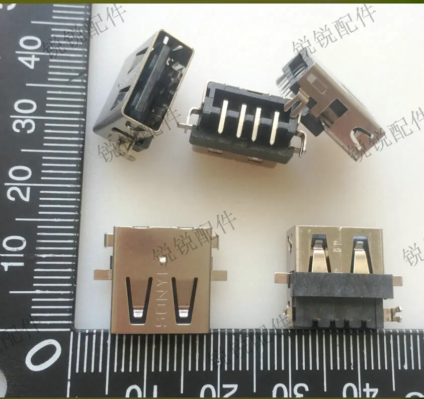 For Ark HP Lenovo and other notebooks computer USB female seat USB 2.0 socket USB data charging port