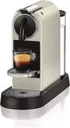 Kaffee kapsel maschine, hochdruck pumpe und ideale wärmeregelung ohne aeroccino, milchaufschäumer, energie spark tion,1260w, weiß