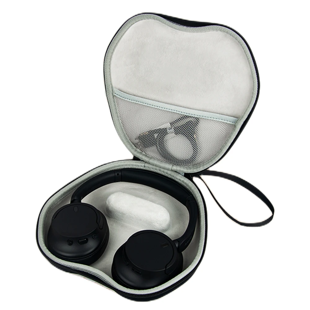 For Sony WH-CH720N WH-CH520 Wireless Headphone Case EVA Hard Shell Headset Protective Box Travel Headphone Carrying Storage Bag