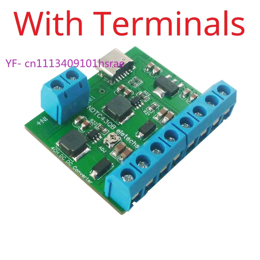 3.3V 5V 12V 20W Power Supply Board for Arduino ESP8266 Raspberry Pi