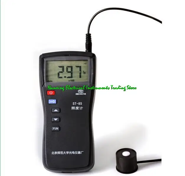 Chegada rápida ST-85 escala automática de medidor de iluminação luz visível medidor de iluminação (0.1 199.9 103 *) lx