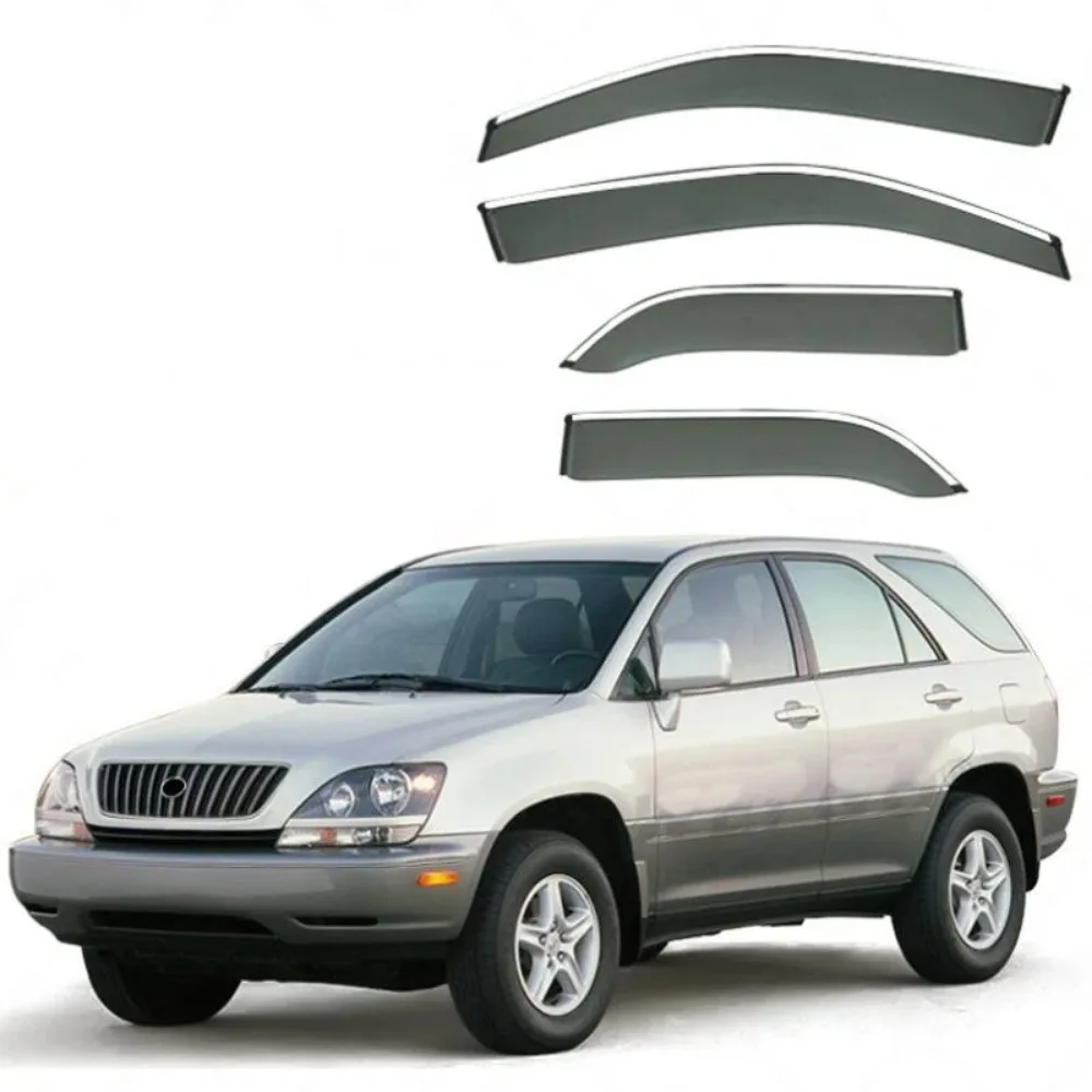 Window Visor Rain Exterior Part Body Kit Accessories For Lexus RX270 RX300 RX350 RX450HL RX Series 1998 1999 2000 2001 2002-2025