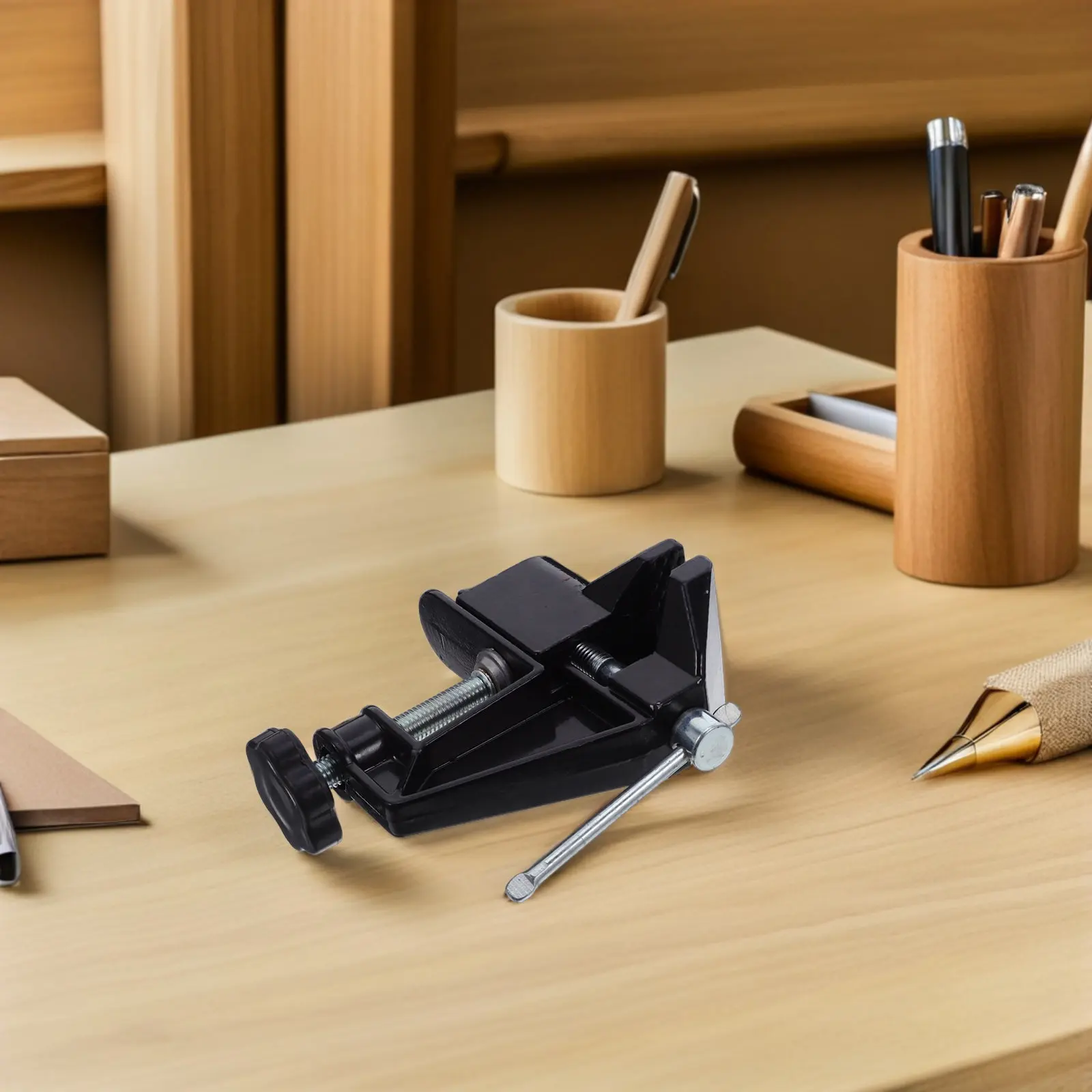 Compact Multi Functional Bench Vise Mini Table Clamp 0-55Mm Adjustable for Home Workshop Wood Metal Plastic DIY Drilling
