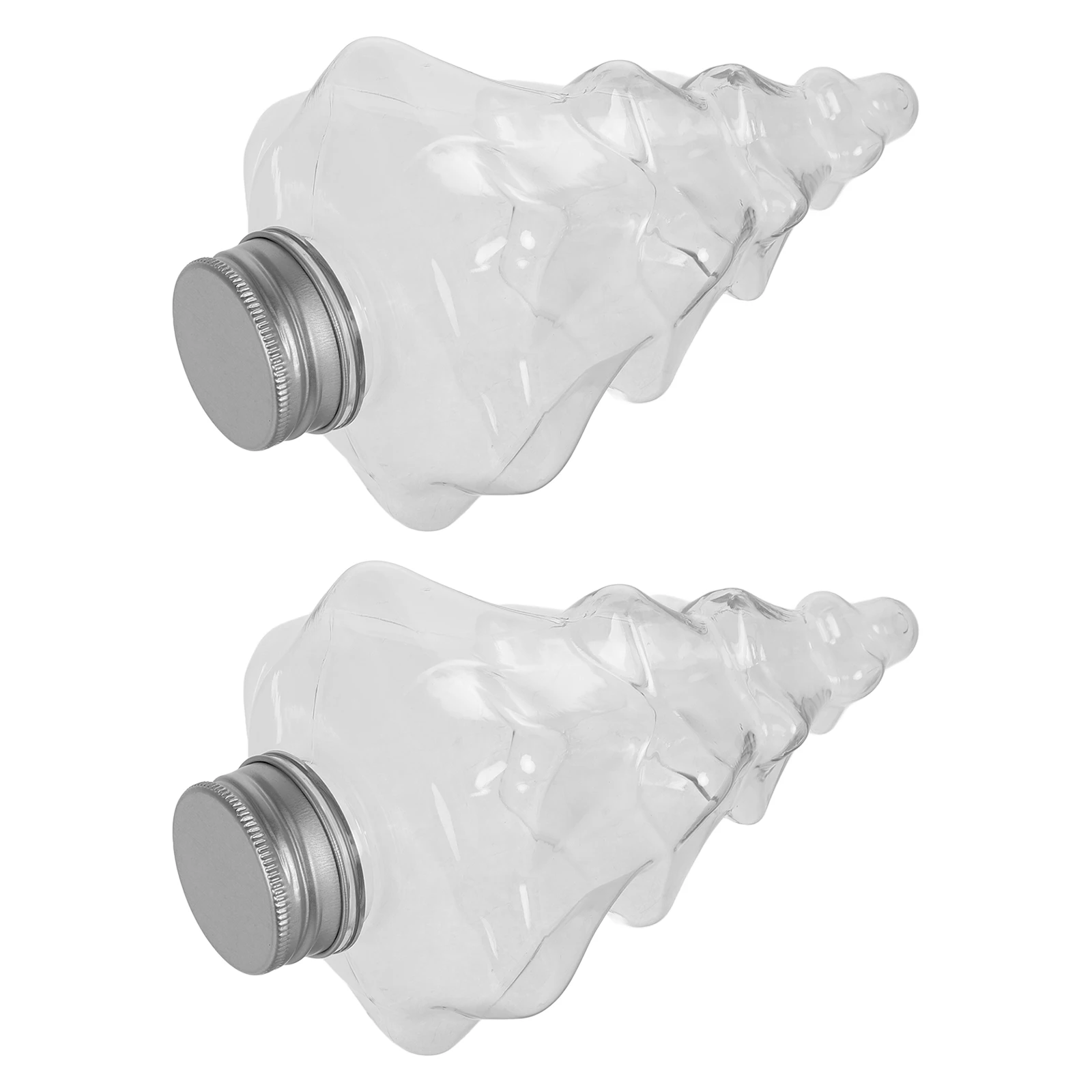 

10 Pcs Christmas 400ml Transparent Tea Coffee Juice Water Beverages Thickened Practical Holiday Decor