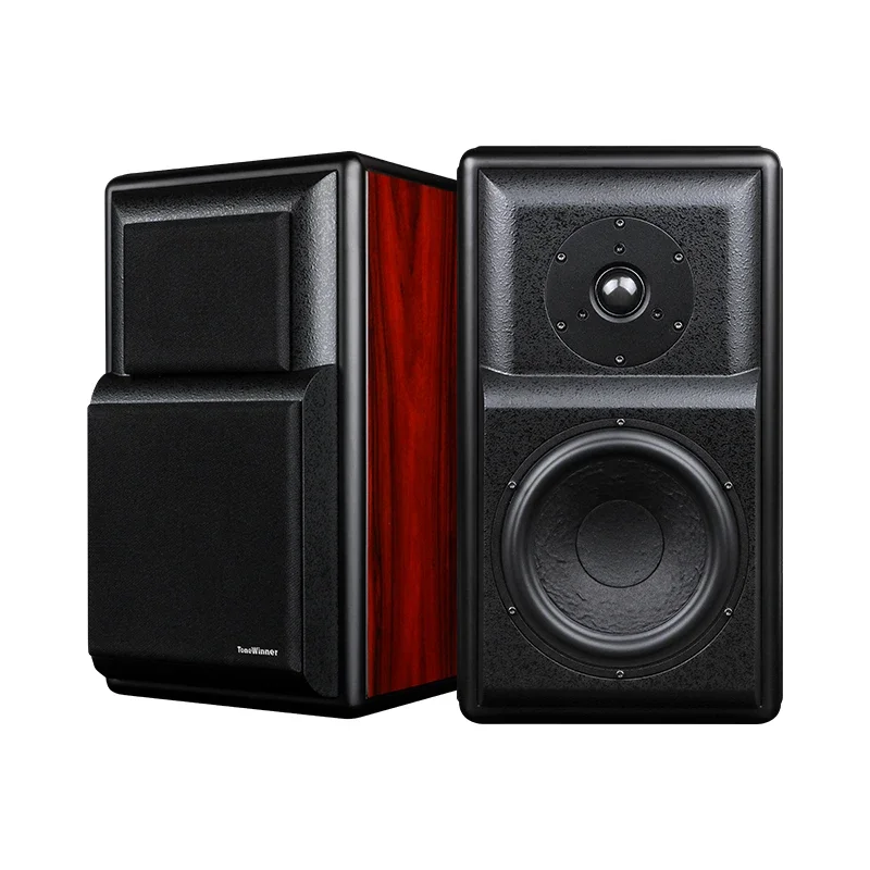 

Tonewinner manufacture 2.1 HIFI audio system speaker wooden bookshelf desktop super bass speaker box home theatre speaker