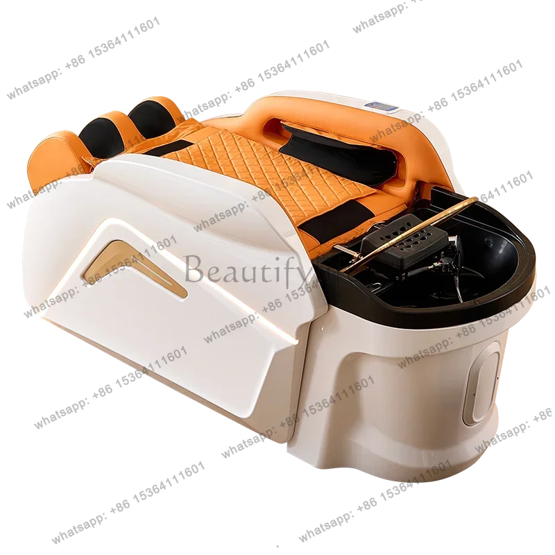 

02Automatic intelligent electric massage shampoo bed barber shop hair salon special with water heater