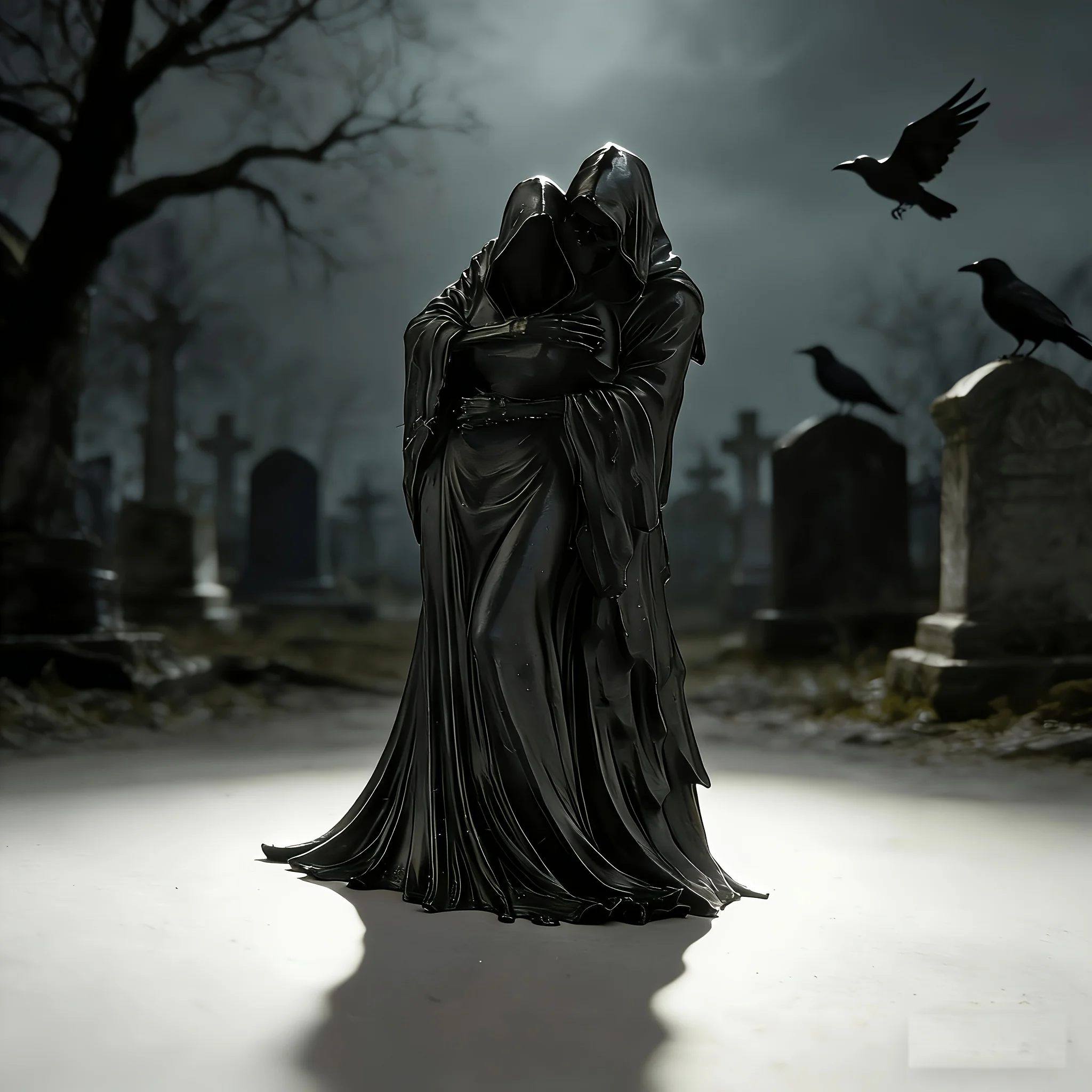 1 Stück dunkles „Grim Reaper“-Modell zur Dekoration, Sammlerstatue, Dekoration für Bücherregale, Schreibtischdekoration, gotische Totenkopfstatue, personalisierte Atmosphäre-Dekoration, einzigartige kreative Dekoration – Detail 5