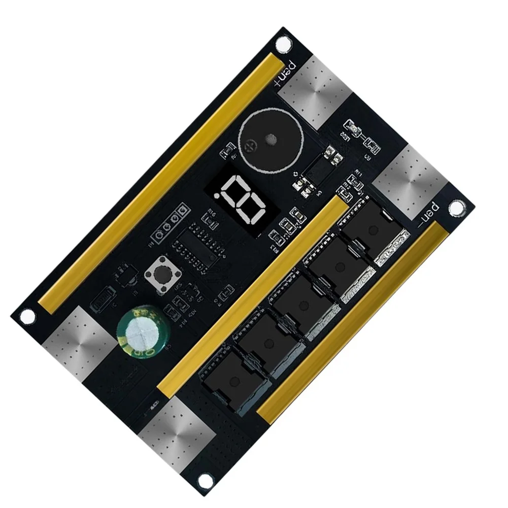 Spot forWelder Kit 12V DC Control Board 9-Level Power Adjustment Real-Time LED Display for Lithium For Battery Pack Making