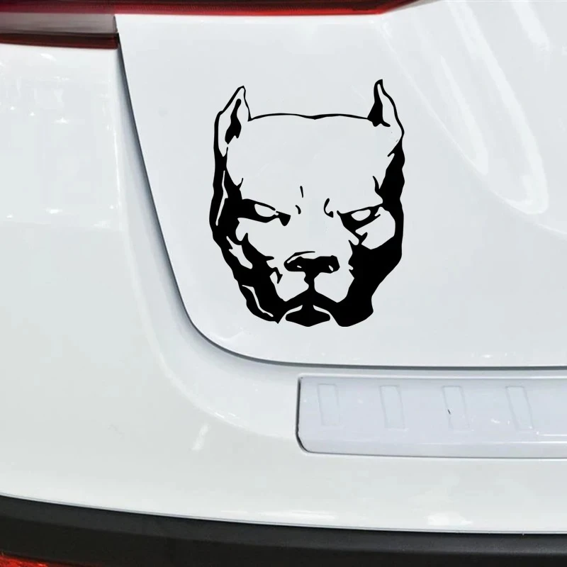 dangerous dog pitbull car sticker Vinyl Decals for auto Motorcycle Accessories sticker 18.8X15cm 50X40cm PVC KK