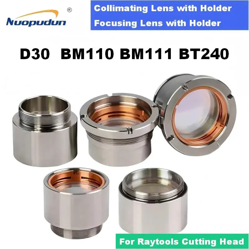 Raytools D30 Laser Focusing Lens Module With Lens‑barrel F75/F100 Fiber Laser Focus Lens Group For BM110 BM111 Laser Cutting Hea