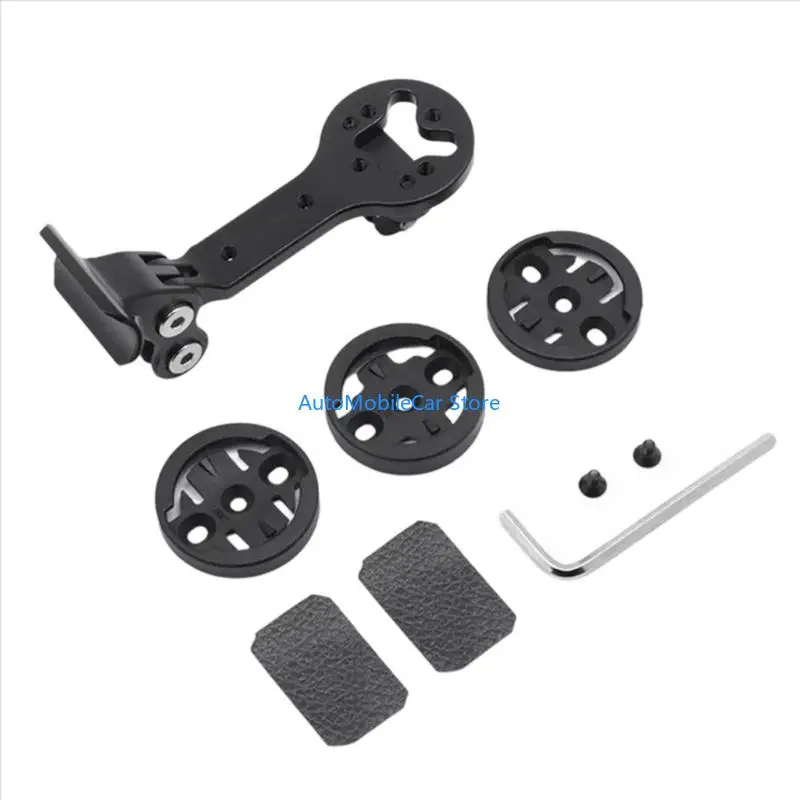 G8TE Shockproof Bike Computer Mount 500g Load Capacity Secure Clamp System Weather Resistant Alloy Upgrades for XOSS