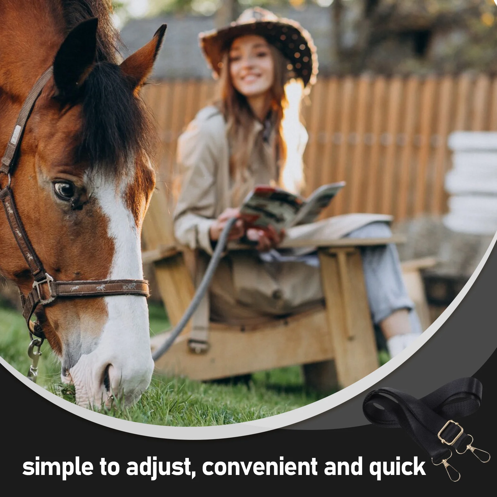 2 قطعة الأشرطة الساق المرنة لبطانيات الحصان قابل للتعديل الأسود استبدال بسط البطن Surcingle السحابات للخيول المصغرة