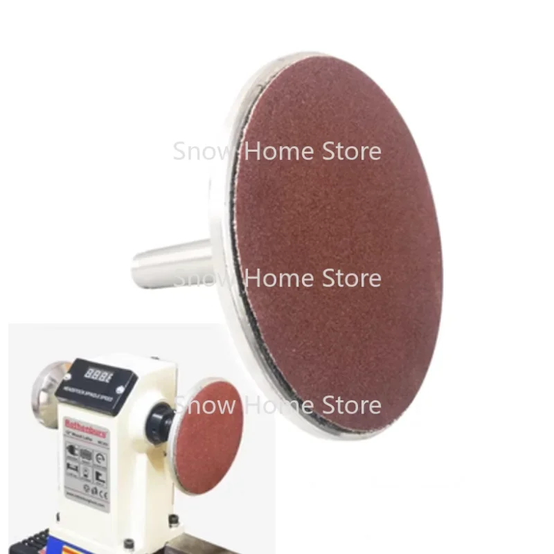 

Wood Lathe Sanding Disc Backing Pad Grinding Sanding Disc for Self-adhesive Flocking Sandpaper WoodLathe Grinding Tools