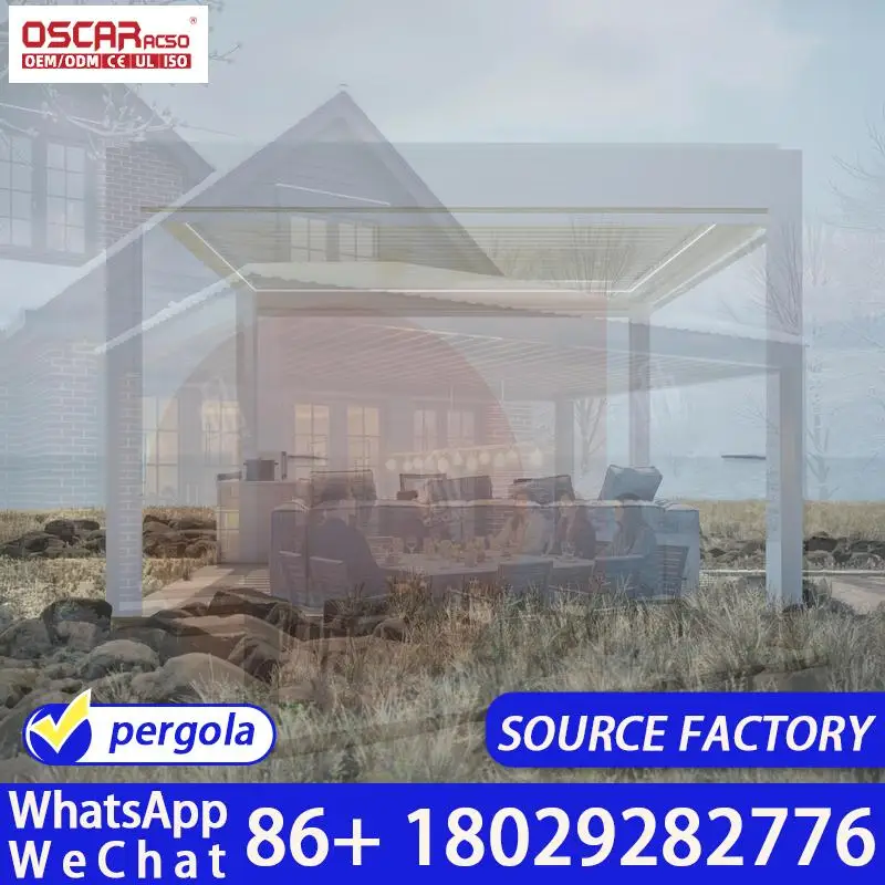Energy Efficient Aluminum Sunroom Glass House Veranda Custom Winter Garden Pavilion Pergola Gazebo North Europe America Backyard