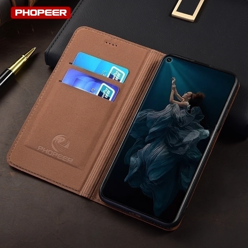 For Xiaomi Poco X8 X7 X6 Pro 5G Genuine Leather Case for Xiaomi Poco X5 X4 X3 X2 Pro 5G GT NFC Flip Magnet slot Wallet Cover