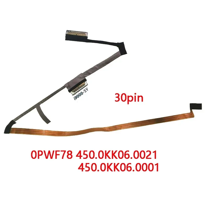 NEW Genuine Laptop LCD EDP Cable For DELL Inspiron 14 5401 5402 5405 5408 5409 0 PWF78 30pin 40.0KK06.0021 40.0KK06.0001