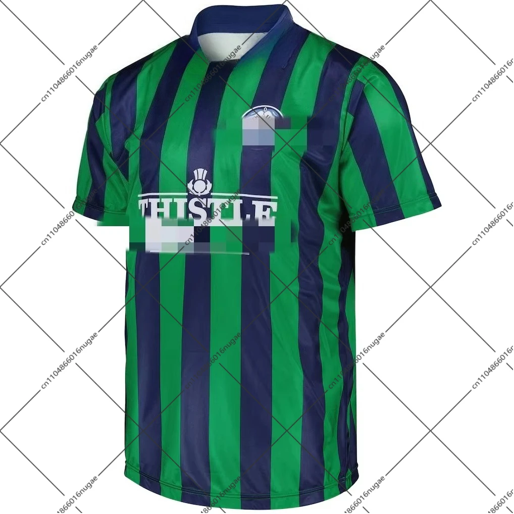 2526 قميص ليدز يونايتد 1994 الكلاسيكي، تي شيرت كلاسيكي عصري بأكمام قصيرة للرجال والنساء، جيرسي فضفاض سريع الجفاف #1