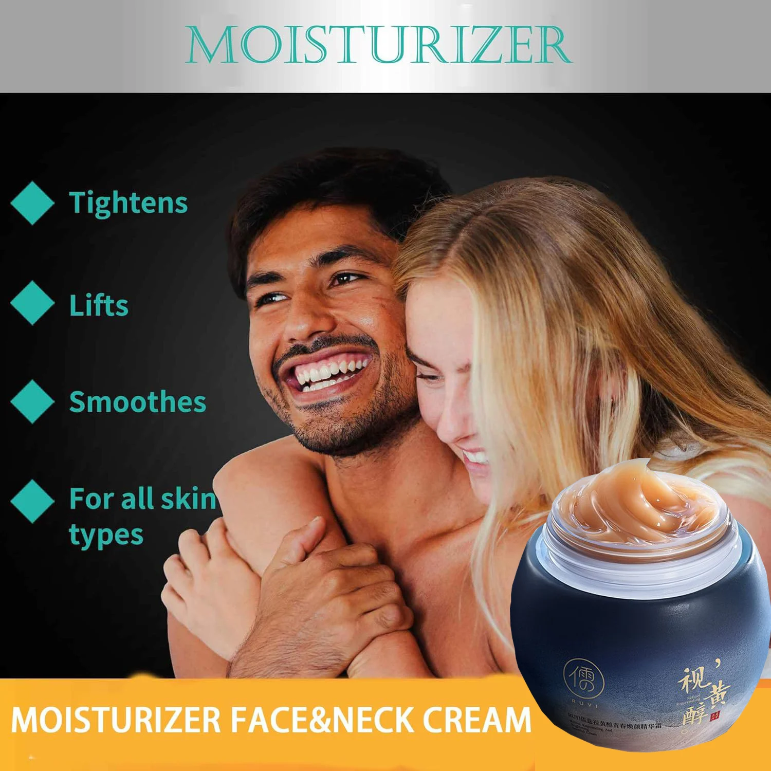 Afbeelding 4: 100g Retinol Anti Aging Gezichtscrème Hydraterende Rimpel Remover Collageen Hyaluronzuur Crèmes Huidverzorging Cosmetische Dag en Nacht