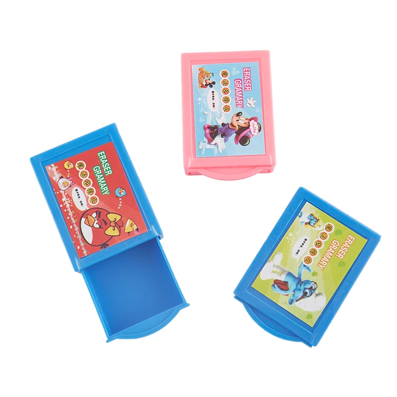 Magic Box Magic Props Toy Eraser COINS disappear box Children Stationery Gift