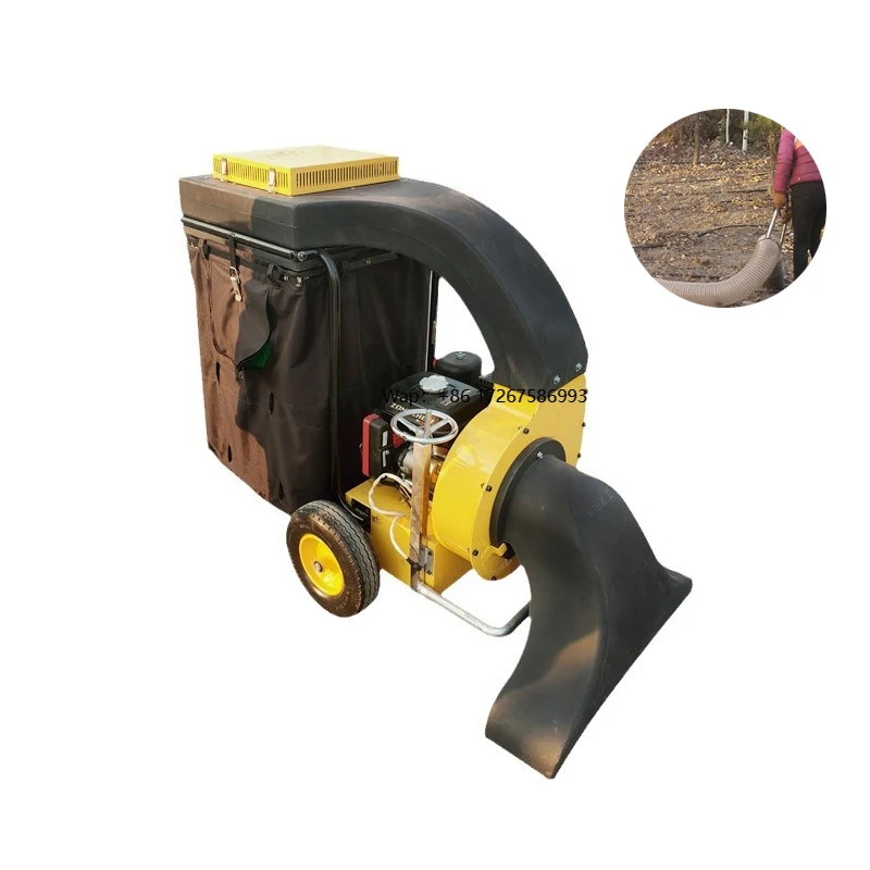 

Professional Street Leaf Suction Cleaning Machine Leaves Vacuum Machine Blower and Vacuum 2 in 1 Leaf