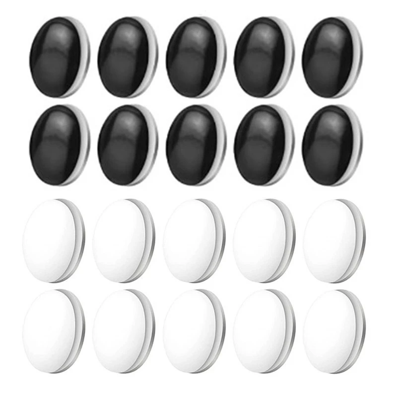 20Pcs pesi per tende magnetiche pesi per tende magnete per tende da doccia pesi inferiori per fodera per tende da tovaglia