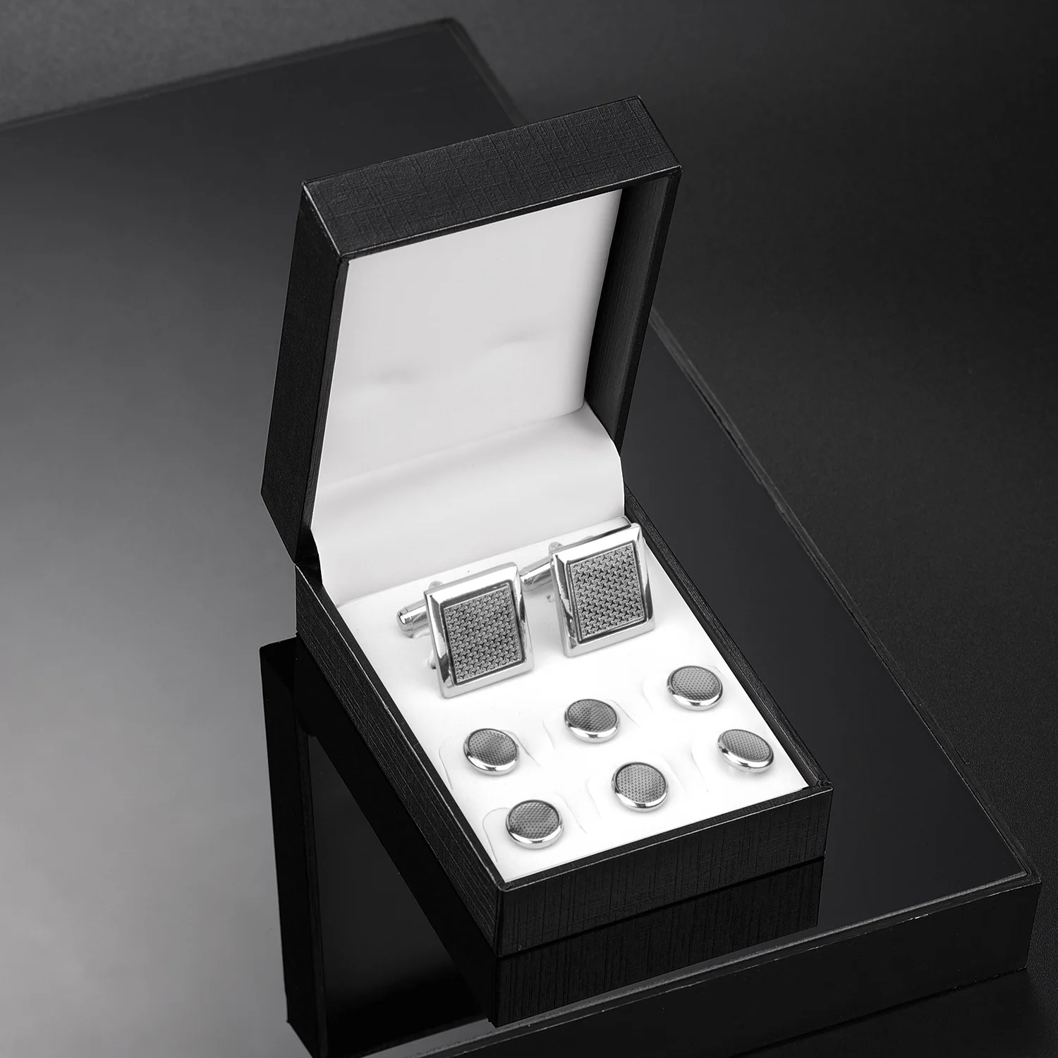 Cufflinks And Studs Set Classic French Shirt Cufflinks Button Shirt Studs And Cufflinks For Mens Gifts Tie Clips Men Accessories