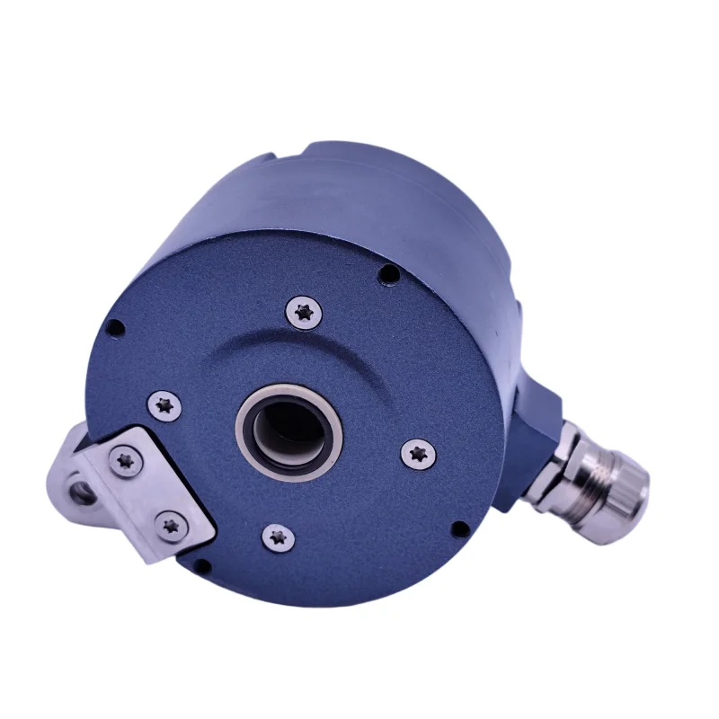 Precision LEINE & LINDE 861900220-1024 Absolute Encoder for Crane and Heavy Machinery Positioning