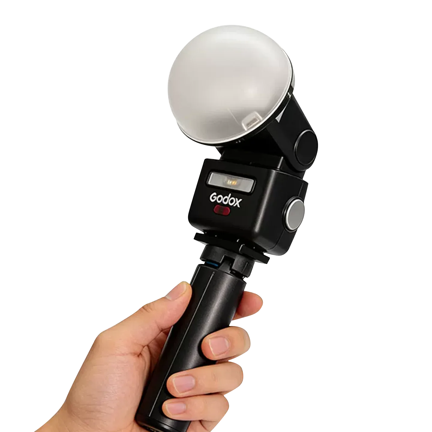 AK-R11 Dome Diffuser Replacement Soft and Bright Light Effect Magnetic Dome Diffuser Adsorption Round Flash Head for V1/V1Pro