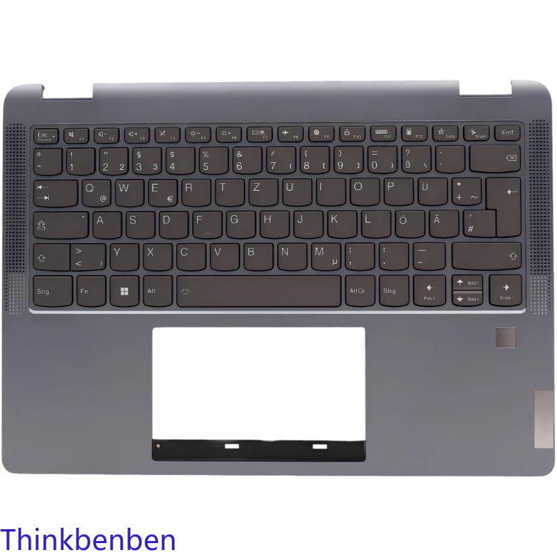Backlit Keyboard Blue Upper Case Palmrest Shell Cover For Lenovo IdeaPad Flex 5 14IAU7 5CB1H80017 5CB1H80031