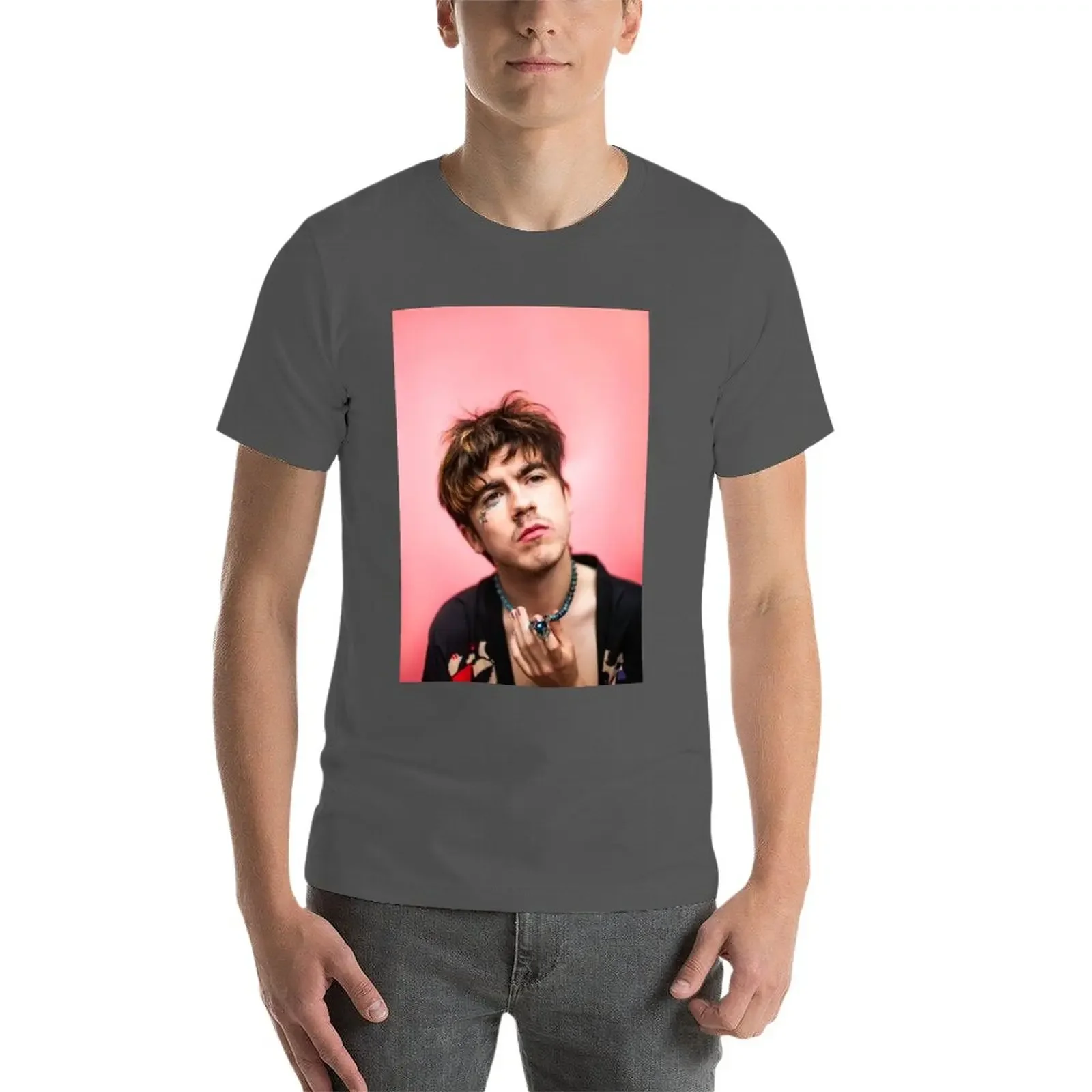 Declan Mckenna t-shirt blacks blanks new edition anime clothes mens graphic t-shirt funny