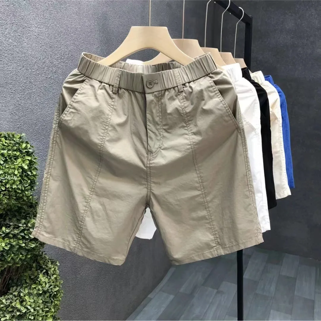 Summer New Simple Solid Color Men's Shorts